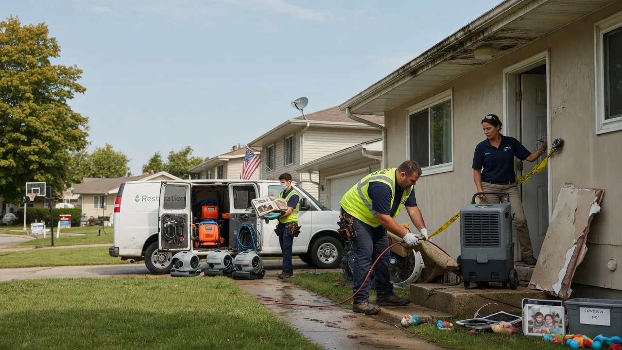 Water Damage Restoration in Oskaloosa, IA near me